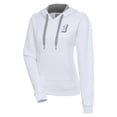 thumbnail image 1 of Women's Antigua White Ross Chastain Victory Pullover Hoodie, 1 of 1