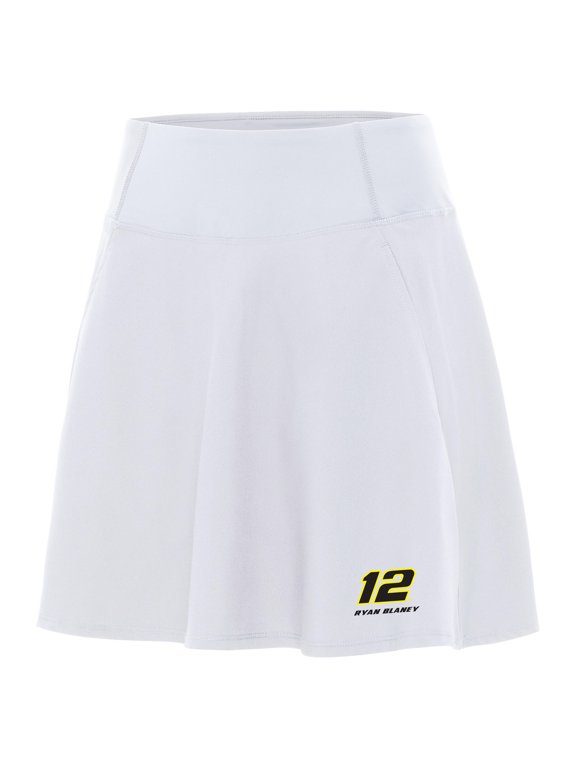 Women's Antigua White Ryan Blaney Chip Skort