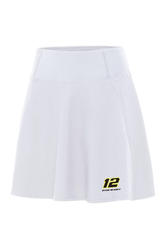Women's Antigua White Ryan Blaney Chip Skort