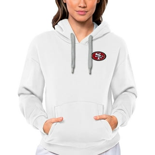 San Francisco 49ers Certo Women's Rundown Lightweight Pullover Hoodie -  White