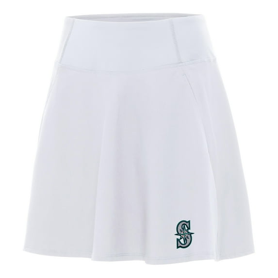 Women's Antigua White Seattle Mariners Chip Skort
