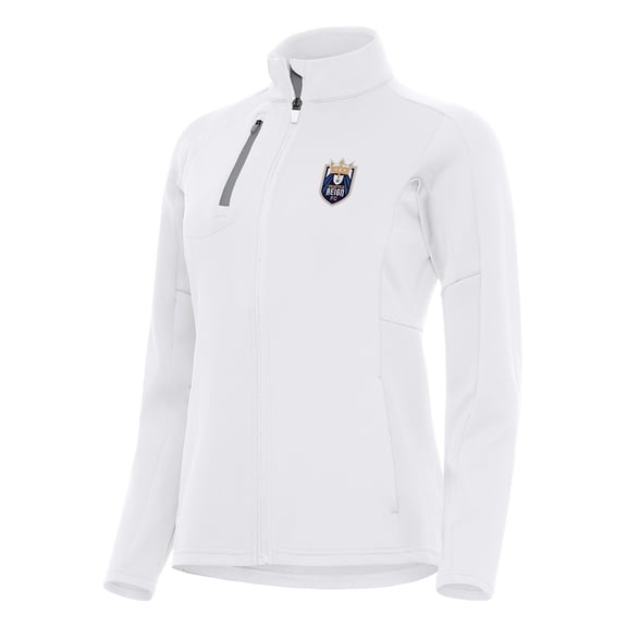 Women's Antigua White Seattle Reign FC Generation Full-Zip Jacket