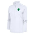 thumbnail image 1 of Women's Antigua White Seattle Sounders FC Tribute Half-Zip Pullover Top, 1 of 1