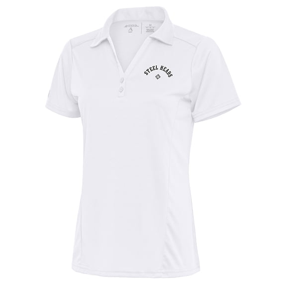 Women's Antigua White Seattle Steelheads Tribute Polo