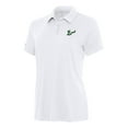 thumbnail image 1 of Women's Antigua White South Florida Bulls Reprocess Polo, 1 of 1