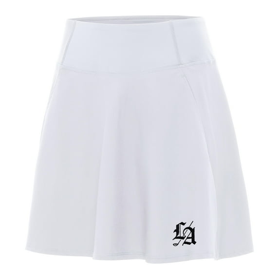 Women's Antigua White TGL Los Angeles Golf Club Chip Skort