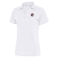 thumbnail image 1 of Women's Antigua White Tampa Spartans Tribute Polo, 1 of 1