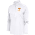thumbnail image 1 of Women's Antigua  White Tennessee Volunteers Football Tribute Half-Zip Pullover Top, 1 of 1