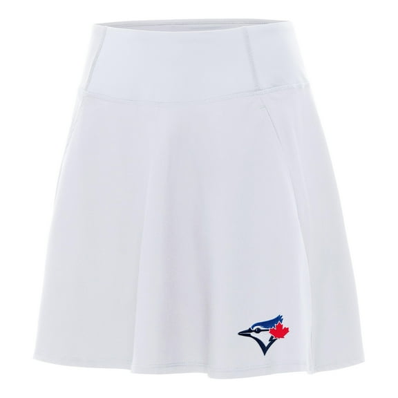 Women's Antigua White Toronto Blue Jays Chip Skort