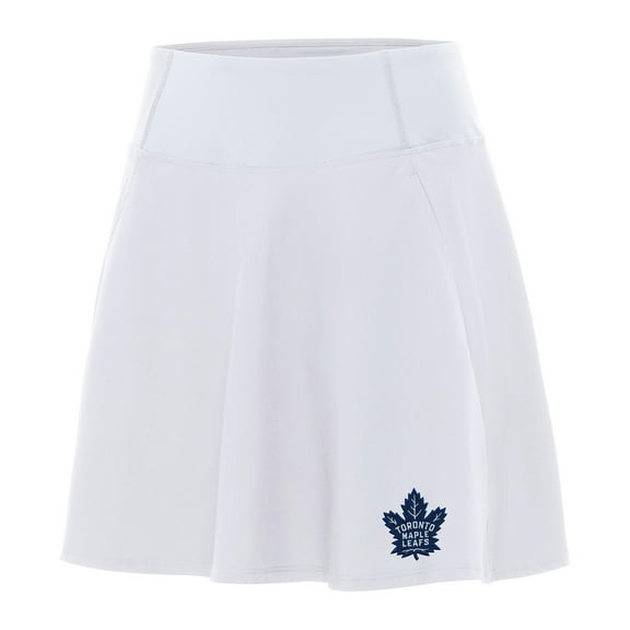Women's Antigua White Toronto Maple Leafs Chip Skort