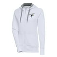 thumbnail image 1 of Women's Antigua  White Tri-City Dust Devils Victory Full-Zip Hoodie, 1 of 1