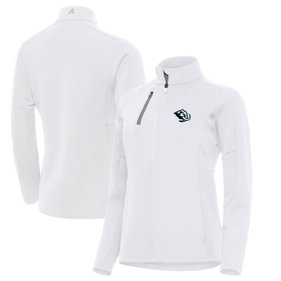 Women's Antigua White Utah Mammoth Generation Full-Zip Jacket
