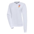 thumbnail image 1 of Women's Antigua White Vargas Campeones Victory Crewneck Pullover Sweatshirt, 1 of 1