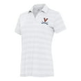 thumbnail image 1 of Women's Antigua White Virginia Cavaliers Tunnel Polo, 1 of 1