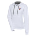 thumbnail image 1 of Women's Antigua White Westchester Knicks Victory Pullover Hoodie, 1 of 1