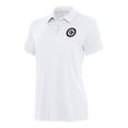 thumbnail image 1 of Women's Antigua White Winnipeg Jets Reprocess Polo, 1 of 1