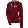 thumbnail image 1 of Women's Antigua  Wine Cleveland Cavaliers Brushed Metallic Victory Pullover Hoodie, 1 of 1