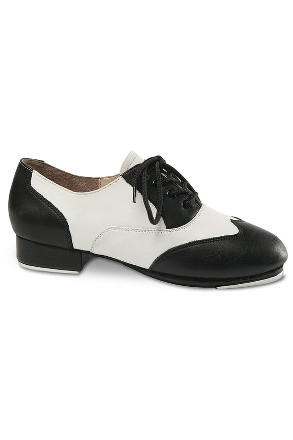 Women's Applause Tap White Oxfords 4 M