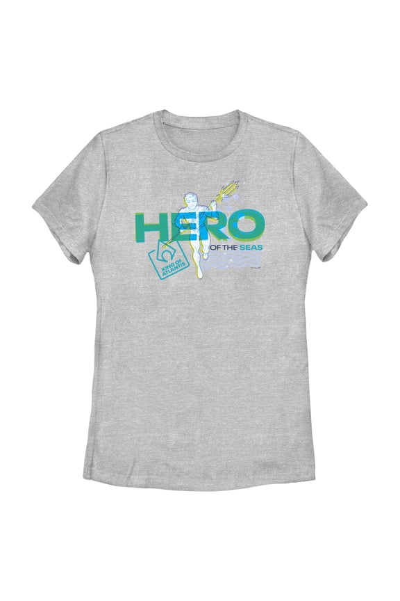 Women's Aquaman Hero of The Seas Graphic T-Shirt