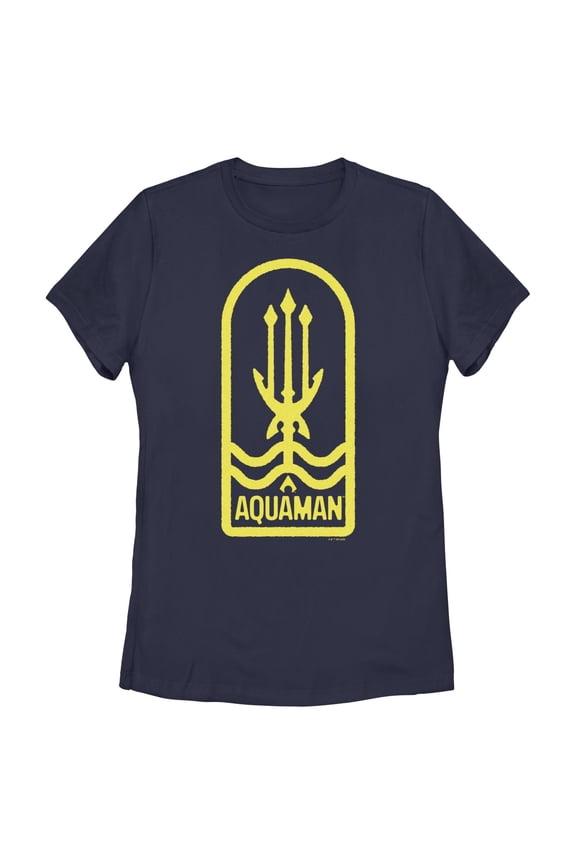 Women's Aquaman King Trident Graphic T-Shirt