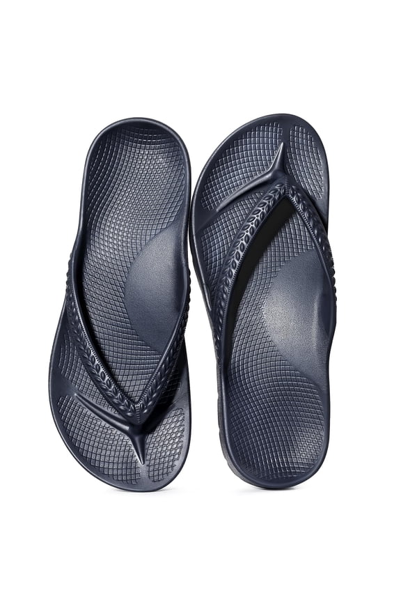 Women's Arch Support Flip Flops,  Comfortable Orthopedic Sandals for Plantar Fasciitis Beach Thong Slides,Comfort for Summer Walking