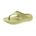 thumbnail image 1 of Women's Arch Support Flip Flops Wide Sandals Lightweight Thong Sandals Ladies Soft Beach Bathroom Sandals Anti Slip Shower Slides Slippers Pillow Slippers Orthotic Flip Flops US, 1 of 5