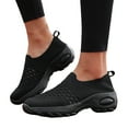 thumbnail image 1 of Women's Arch Support Orthopedic Walking Shoes Comfortable Mesh Slip on Running Tennis Sock Sneakers, 1 of 6