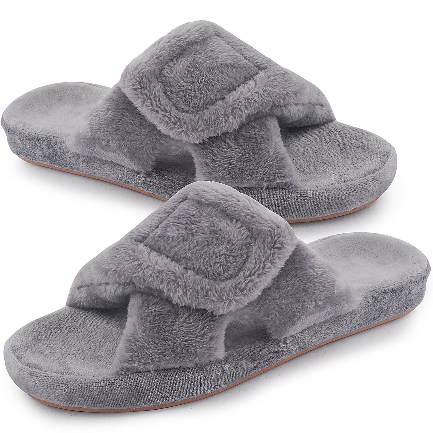 Women's Orthopedic Slippers with Arch Support, Soft Palestine | Ubuy