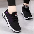 thumbnail image 1 of Women's Arch-support Walking Shoes, Lightweight Non Slip Mesh Athletic Slip on Sneakers with Cushioning, Breathable Comfortable Walking Shoes for Gym Daily Wear, 1 of 5
