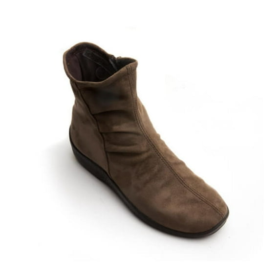 ARCOPEDICO Adult Female L19 Ankle Boots, Color: Olive Suede, Width: M, Size: 37