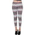 thumbnail image 1 of Women's Arctic Design Full Length Stretchy Leggings, 1 of 4