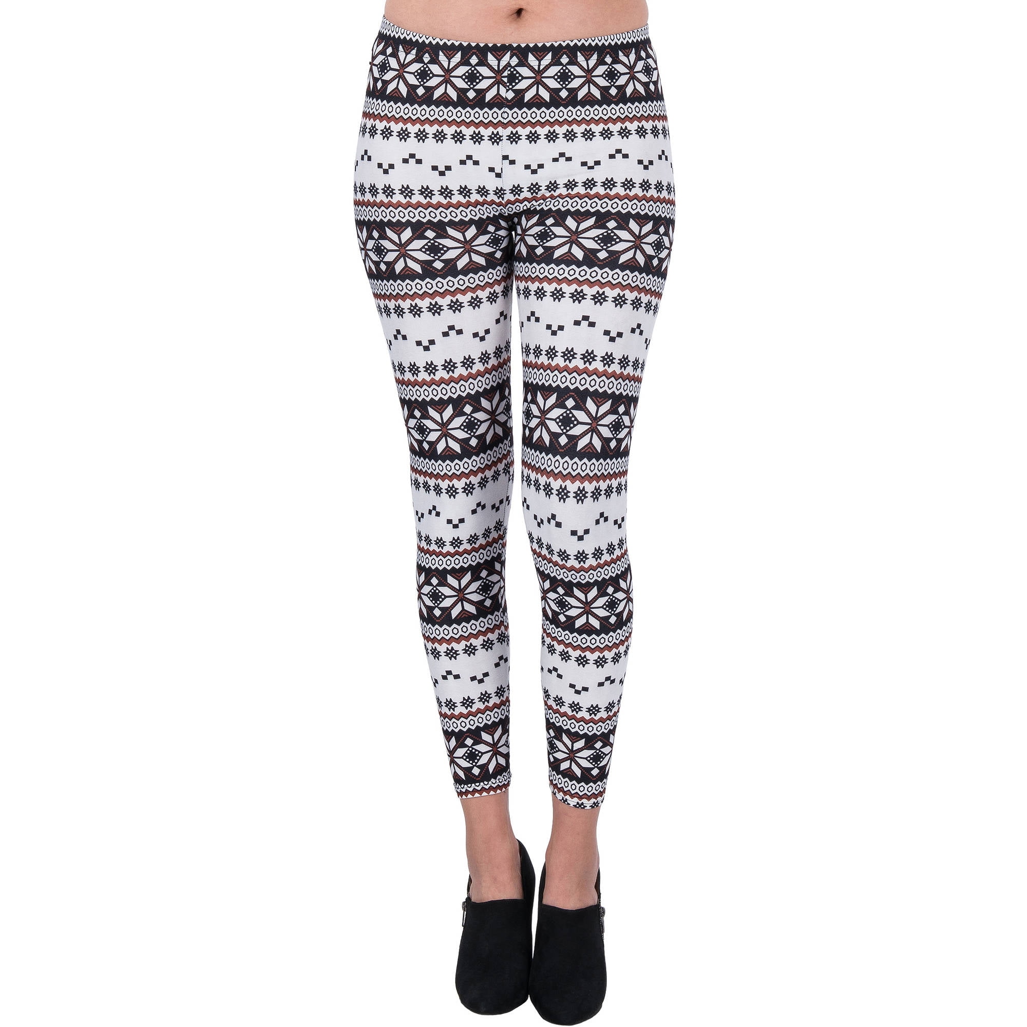 Women's Arctic Design Full Length Stretchy Leggings