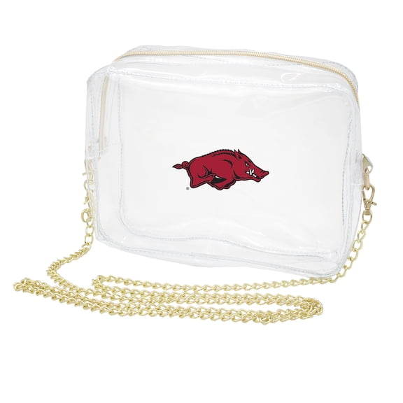 Women's Arkansas Razorbacks Camera Crossbody Bag