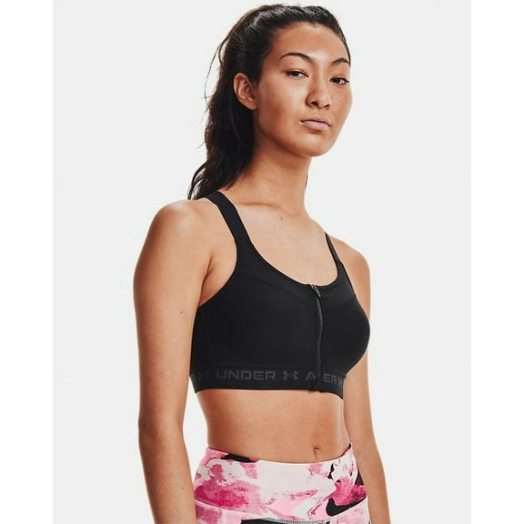 Women's Armour High Crossback Zip Sports Bra