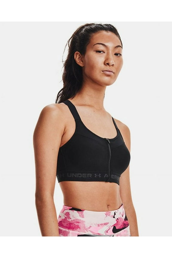 Women's Armour High Crossback Zip Sports Bra