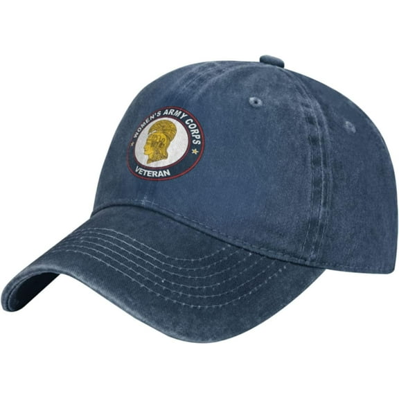 Women's Army Corps Veteran WAC Unisex Baseball Cap Adjustable Dad Hat Denim Hat Trucker Hat