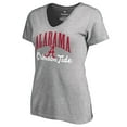 thumbnail image 1 of Women's Ash Alabama Crimson Tide Victory Script T-Shirt, 1 of 3