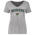 thumbnail image 1 of Women's Ash Bemidji State Beavers Proud Mascot T-Shirt, 1 of 2