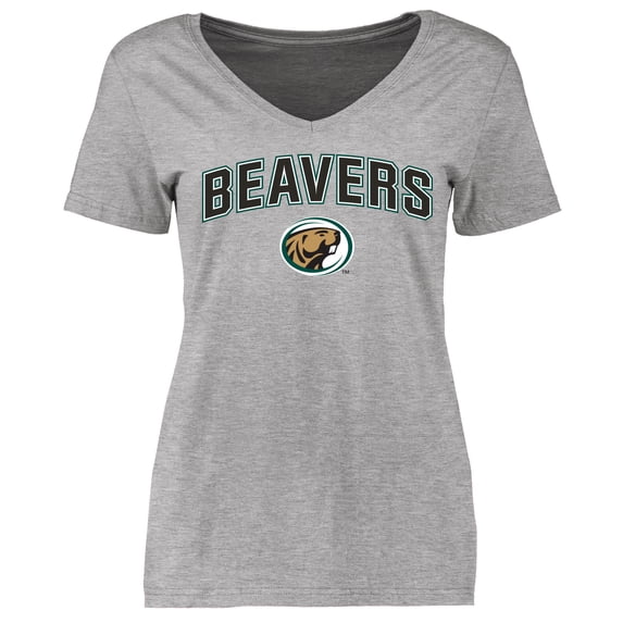 Women's Ash Bemidji State Beavers Proud Mascot T-Shirt