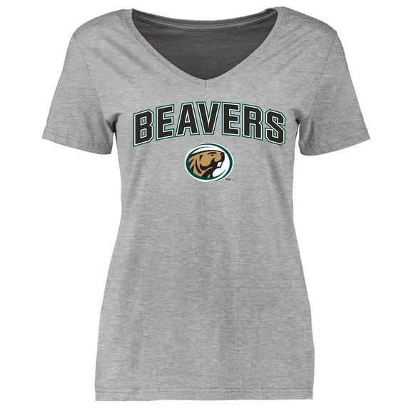 Women's Ash Bemidji State Beavers Proud Mascot T-Shirt