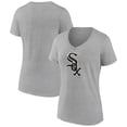 thumbnail image 1 of Women's Ash Chicago White Sox Secondary Color Primary Logo T-Shirt, 1 of 3