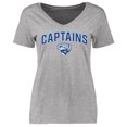 thumbnail image 1 of Women's Ash Christopher Newport University Captains Proud Mascot T-Shirt, 1 of 2