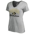 thumbnail image 1 of Women's Ash Colorado Buffaloes Victory Script T-Shirt, 1 of 3