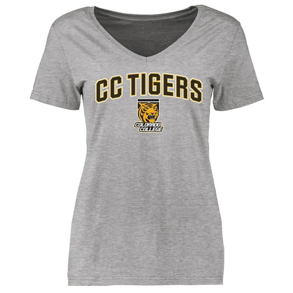 Women's Ash Colorado College Tigers Proud Mascot T-Shirt