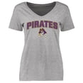 thumbnail image 1 of Women's Ash East Carolina Pirates Proud Mascot T-Shirt, 1 of 2