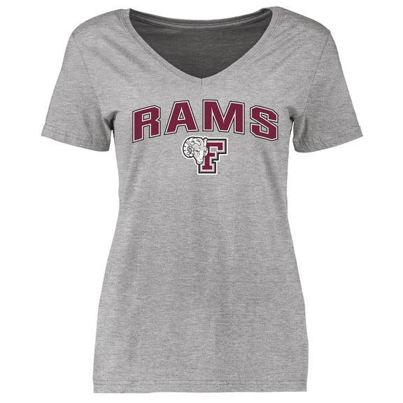 Women's Ash Fordham Rams Proud Mascot T-Shirt