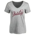 thumbnail image 1 of Women's Ash Mississippi State Bulldogs Dora T-Shirt, 1 of 2