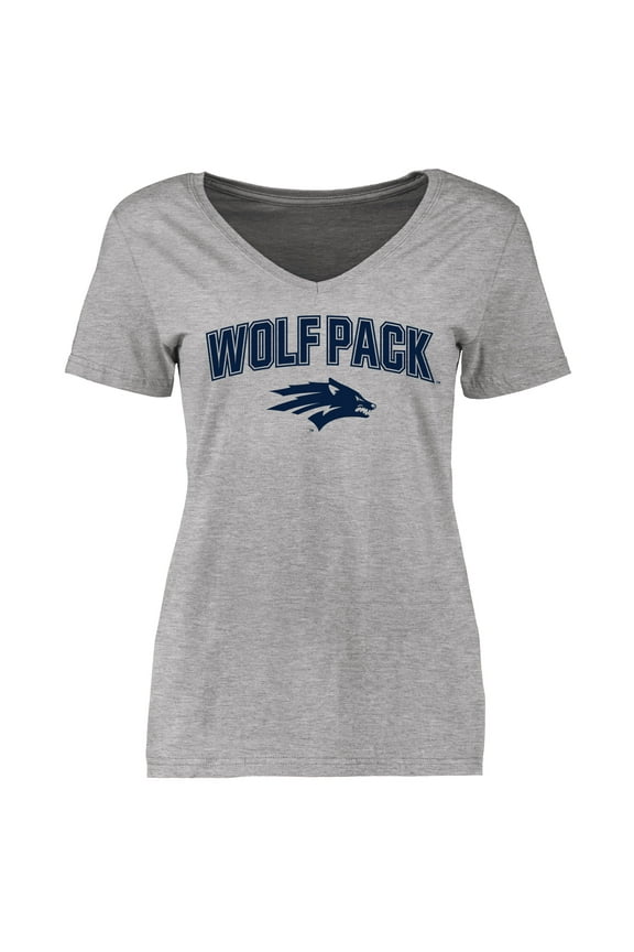 Women's Ash Nevada Wolf Pack Proud Mascot T-Shirt