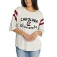 thumbnail image 1 of Women's  Ash South Carolina Gamecocks Sabrina 3/4-Sleeve Jersey T-Shirt, 1 of 2