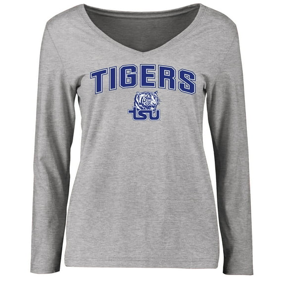 Women's Ash Tennessee State Tigers Proud Mascot Long Sleeve T-Shirt